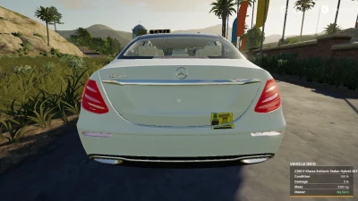 MERCEDES SEDAN HYBRID UK POLICE / TAXI v1.0.0.0