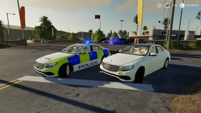 MERCEDES SEDAN HYBRID UK POLICE / TAXI v1.0.0.0