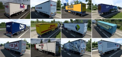 Nissantruck ETS2 Ai Trailers Pack v2.0