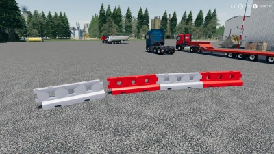 Plastic Road Barrier V3.0