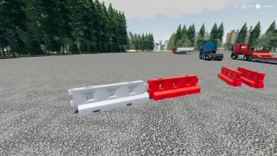 Plastic Road Barrier V3.0