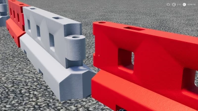 Plastic Road Barrier V3.0