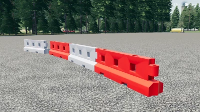 Plastic Road Barrier V3.0