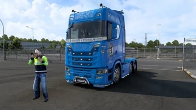 SCANIA S HERTHA BSC Paintjob v1.0