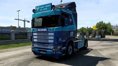 Skin JJ Verweij Scania RJL v1.0