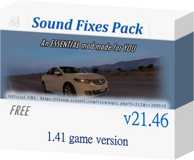 ETS2 Sound Fixes Pack v21.46