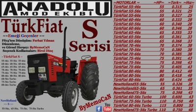 TurkFiat "S" Serisi v1.0.0.0