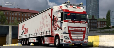 U.P. Trans DAF XF E6 skinpack v1.0