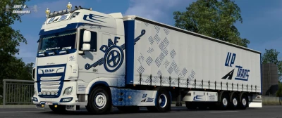 U.P. Trans DAF XF E6 skinpack v1.0