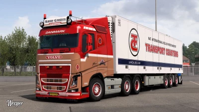 Volvo FH16 2012 Ronny Ceusters Skin Pack v1.0