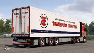 Volvo FH16 2012 Ronny Ceusters Skin Pack v1.0