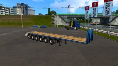 Ballast Trailer 6 Axles v1.0