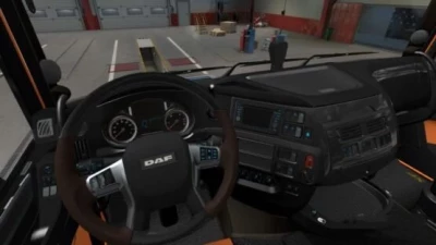 DAF E6 Gray - Orange Interior 1.41.x