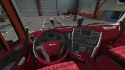 Iveco Hi-Way Red Interior 1.41.x