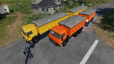 KAMAZ Grain Carrier v1.0.0.0