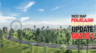 Map Penjelajah ETS2 1.36 to 1.41 v3.1