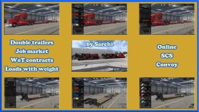 ONLINE SCS CONVOY - Double trailers v1.0