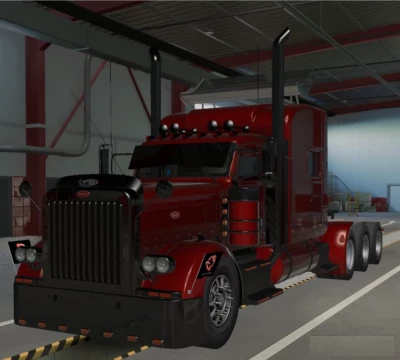 Peterbilt 389 custom cabin cut ets2 1.41