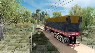 Realistic Brazil Map Mod (MAPA OESTE BAIANO v4.3) ETS2 1.41