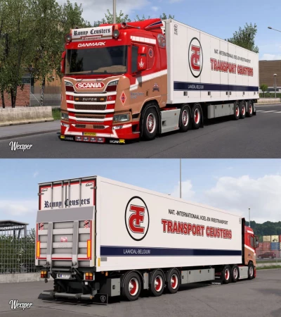 Scania R & S Ronny Ceusters skinpack v1.0