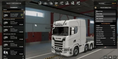 Scania S 2016 Engines & Transmissions Pack 1.41.x