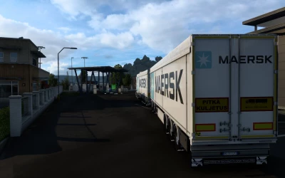 SKIN KRAKER WALKINGFLOOR MAERSK WHITE BY RODONITCHO MODS 1.41