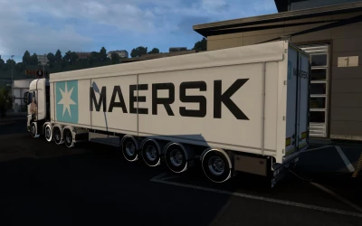 SKIN KRAKER WALKINGFLOOR MAERSK WHITE BY RODONITCHO MODS 1.41