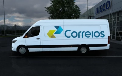 SKIN MERCEDES-BENZ SPRINTER 2021 CORREIOS 1.41