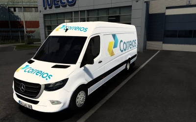 SKIN MERCEDES-BENZ SPRINTER 2021 CORREIOS 1.41