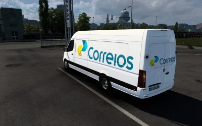 SKIN MERCEDES-BENZ SPRINTER 2021 CORREIOS 1.41