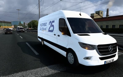 SKIN MERCEDES-BENZ SPRINTER 2021 EXPRESSO SÃO MIGUEL 25 ANOS 1.41