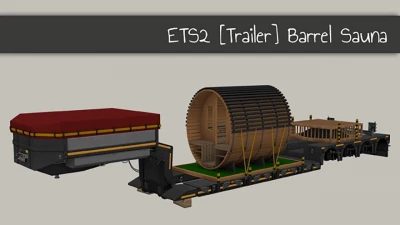 Trailer Barrel Sauna v1.3 1.41