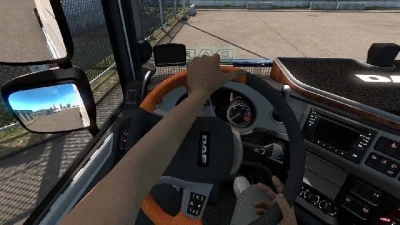 Animated Hands On Steering Wheel v1.1