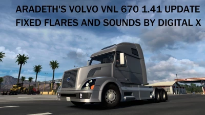 Aradeth's Volvo VNL Sep 21st Update by Digital X v1.6.4