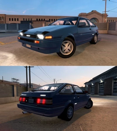 [ATS] Toyota Sprinter Trueno AE86 v2.0 1.41.x