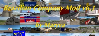 Brazilian Companies and Trailers Mod v6.1 1.41.x