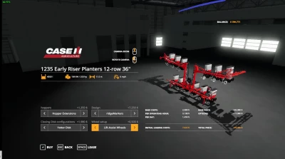 Case IH 1235 Early Riser Planter v1.0.0.0