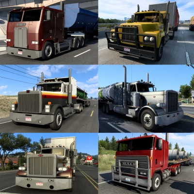 Classic Truck and Trailer Traffic Pack by Trafficmaniac v2.3