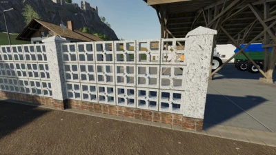 Concrete Brick Fence Pack v1.2.0.0