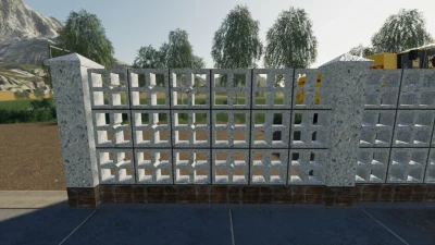 Concrete Brick Fence Pack v1.2.0.0