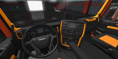 Iveco Hi-Way Black - Orange Interior 1.41.x