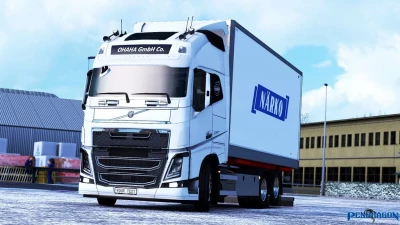 Kraker/NTM Tandem addon for Volvo FH 2012 v3.4