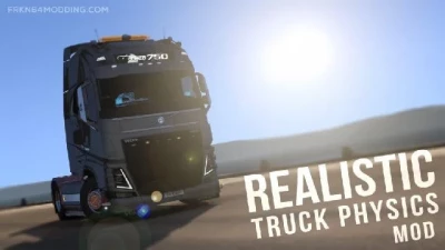 Realistic Truck Physics Mod and keyboard steering v1.0