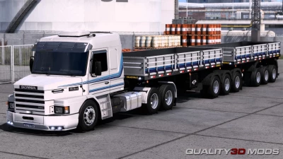 Scania 113 H Air Suspension by Quality3D Mods - ETS2 1.41