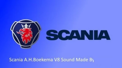 Scania A.H. Boekema V8 Sound v1.41