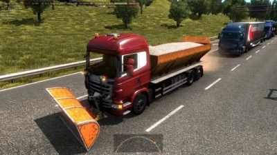 Scania - Based Snowblowers in Traffic 1.41.x