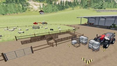 Sheep Paddock With Tunnel Shelter v1.1.0.0