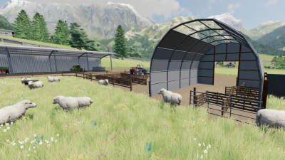 Sheep Paddock With Tunnel Shelter v1.1.0.0