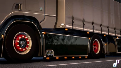 Sideskirt Sidepipe For Scania NG 1.41