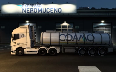 SKIN VOLVO FH16 2012 EXPRESSO NEPOMUCENO 1.41